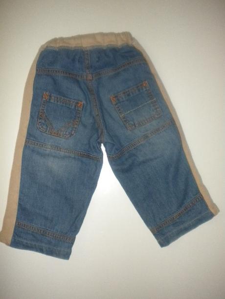 Superr pohodlné riflíky na gumu, 86