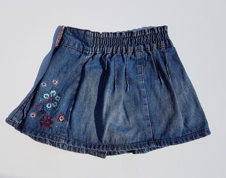 D211	dívčí riflová sukně mini mode vel. 86-92, mini mode,86