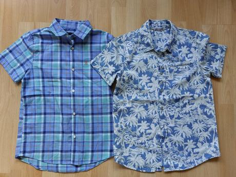 Pěkné chlapecké košile, top stav, 140, krátký ruká, coccodrillo,140
