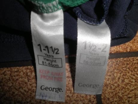 Bavlněná trika - 2 ks, george,92