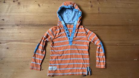 Pruhované triko s kapucí, george,116