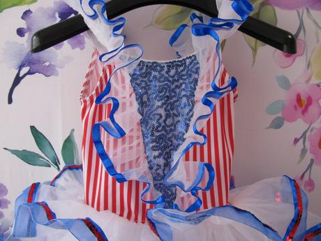 Kostým - taneční šaty, tanečních soutěží vel.92/98, 98