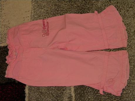 Letní pláťěné kalhoty vel.86, 86