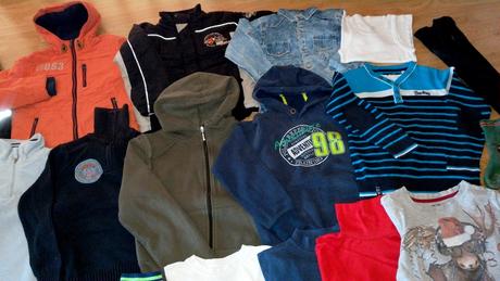 Chlapecký mix oblečení  vel.116-128 podzim/zima, 122–134