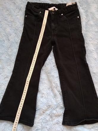 Džíny vel. 104 s regulaci v pase, h&m,104