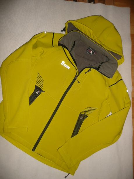 Softshellová bunda vel 40 neon zelená, 40