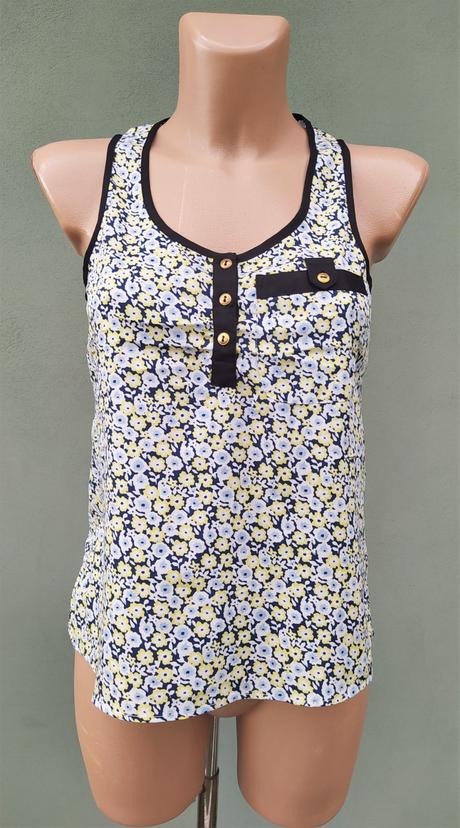 Lehký květovaný top river island - vel.34, river island,34