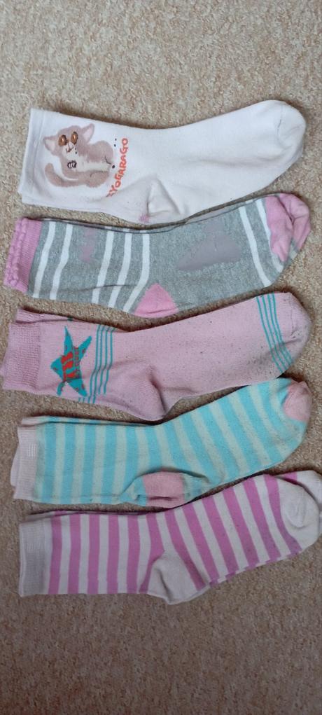 Ponožky 5 párů vel."31-34", 