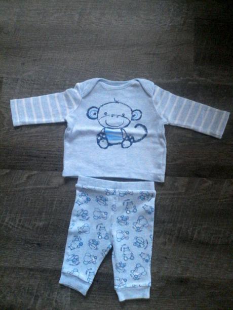 Pyžamo - triko a kalhoty, f&f,62