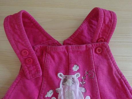 Tepláky s laclem sytě růžové, vel. 74, wolf,74