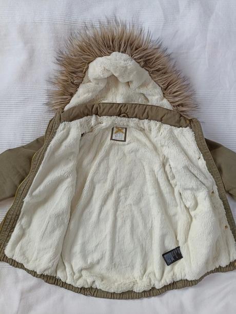 Zimní bunda, h&m,122