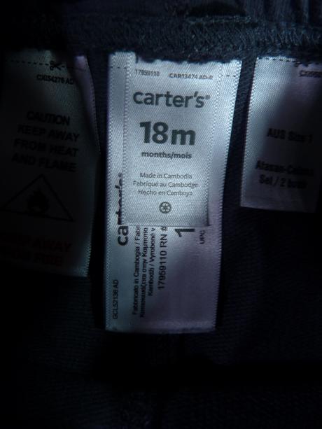 Tepláky vel.8, carter's,86