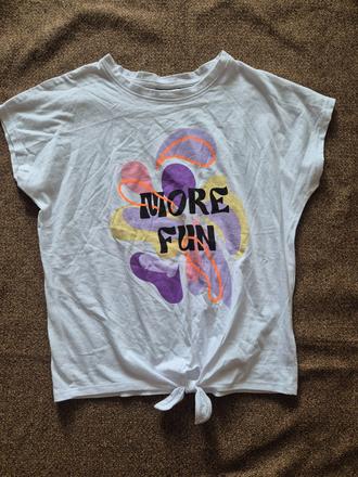 Tričko s uzlem destination vel. 158/164, 158