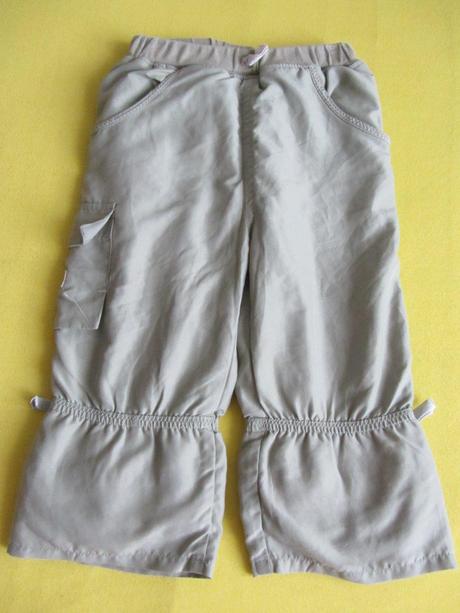 Zateplené kalhoty pro holčičku., smile,92