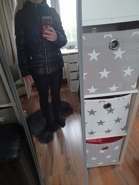 Prošívaná bunda h&m s/m, 164/170, h&m,s