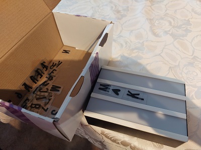 Tabulka na tvoření slov/vět, 