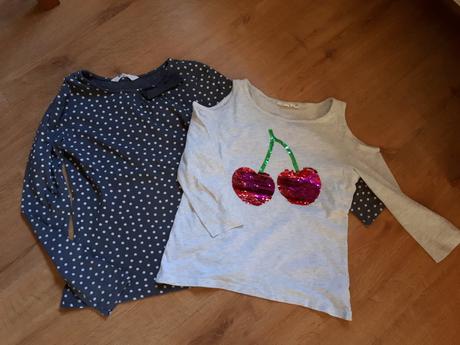 2x tricko, h&m,158