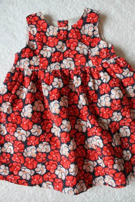 Kytičkové šaty, mothercare,80