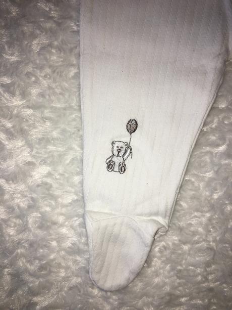 Bílé polodupačky ricochet baby, 68