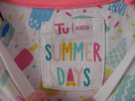 Bavlněné letní šaty s nanuky, melouny a pod., tu,110