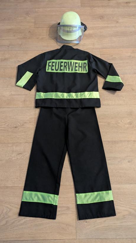 Karnevalový kostým hasič, záchranář vel. 128, 