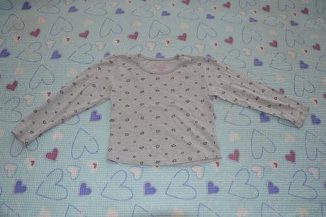 Bavlněné triko se srdíčky, girl2girl,104