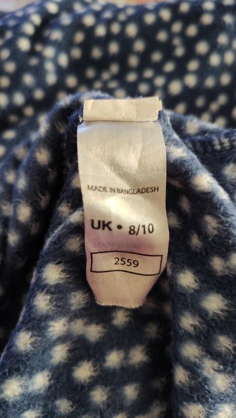 Mikina dlouhá fleece s kapucí, s