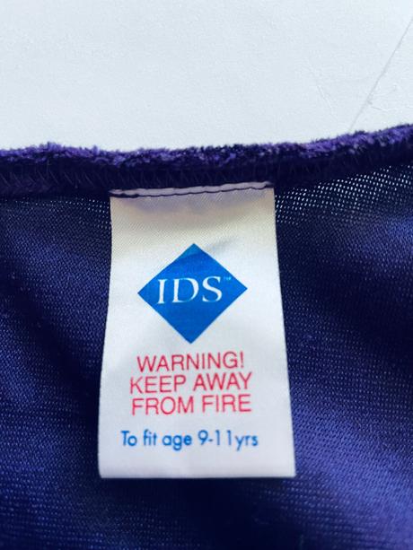 An13/ kostým body se sukní - v.9/11 let,