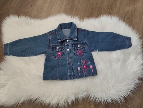 Riflová bunda-vel 92-98-104, 98