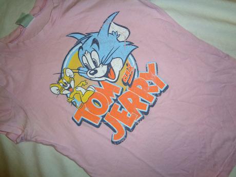 Super růžové tričko tom a jerry, 152