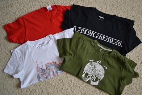 4x bavlněné tričko s krátkým rukávem vel. 158/164, pepperts,158