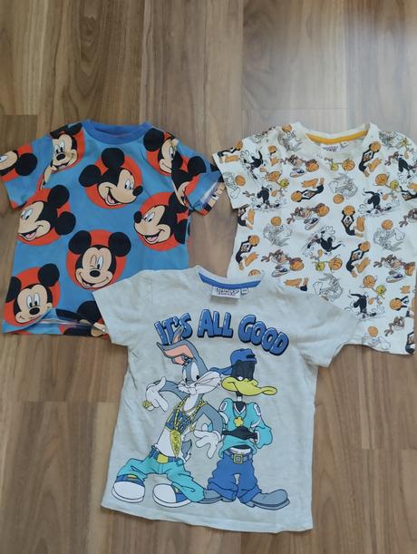 Set triček krátký rukáv, f&f,104