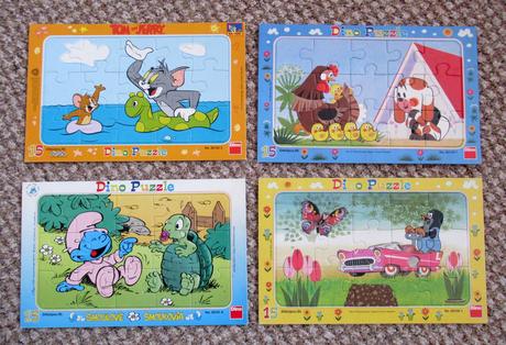 4x puzzle pro nejmenší (cena za vše),