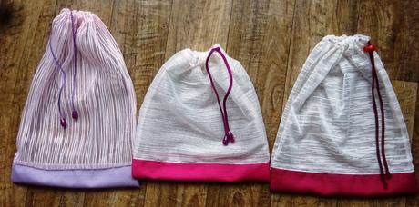 Pytlíky dárkové, na potraviny či skladování 3 ks,