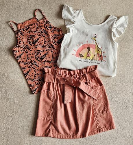 Dívčí letní trojdílný komplet, vel.134/140, pepco, pepco,134