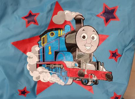 Bunda + džínové kalhoty mašinka tomáš, 98