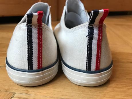 Tenisky kecky plátěnky, h&m,33