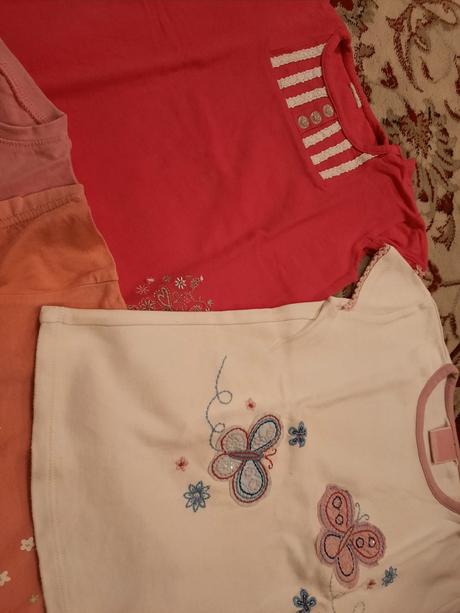 12x dívčí tričko, h&m,98