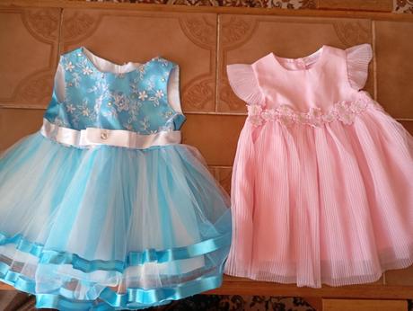 1 + 1 zdarma slavnostní šatečky, vel. 74, 74