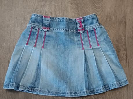 Dívčí riflová(džínová) bunda next+sukně,vel. 98, next,98