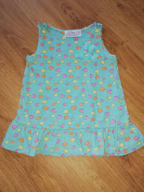 Šatičky se srdíčky, baby,80