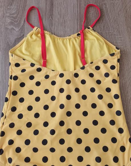 Dívčí plavky žluté lol, 158