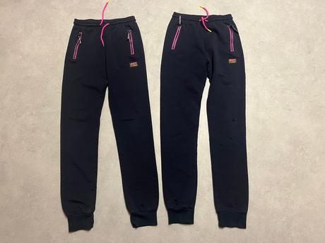 Dívčí tepláky kugo velikost 170 modré - 2 ks, kugo,170