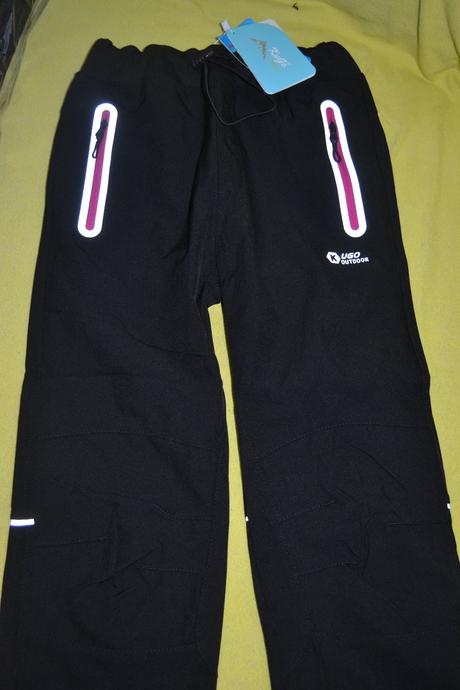 Jarní softshellové kalhoty kugo, kugo,140 / 146