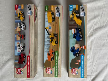 Dřevěné stavebnice playtive junior různé druhy, 