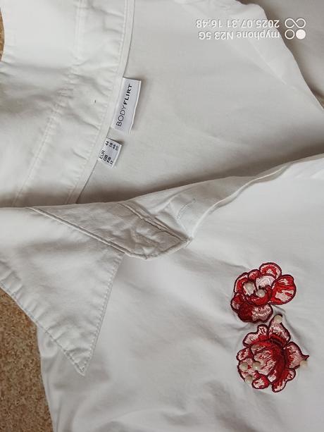 Košile dlouhá - šaty zn."bodyflirt" vel.44/xxl", 44