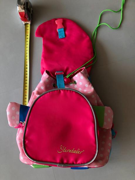 Sterntaler baťůžek beruška katharina růžová tečky, 