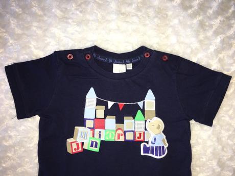 Modré tričko debenhams, debenhams,80