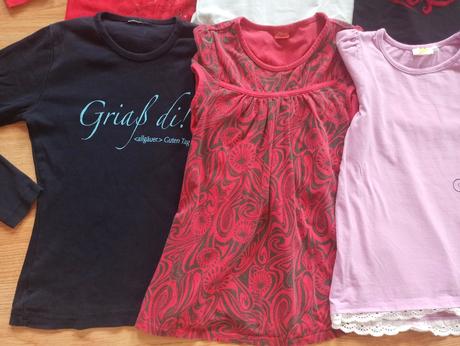 Trika dívčí s dlouhým rukávem vel.128-146, 128