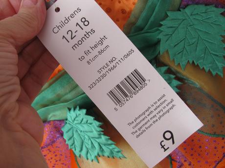 Karnevalový kostým šaty s čelenkou- dýně-halloween, 